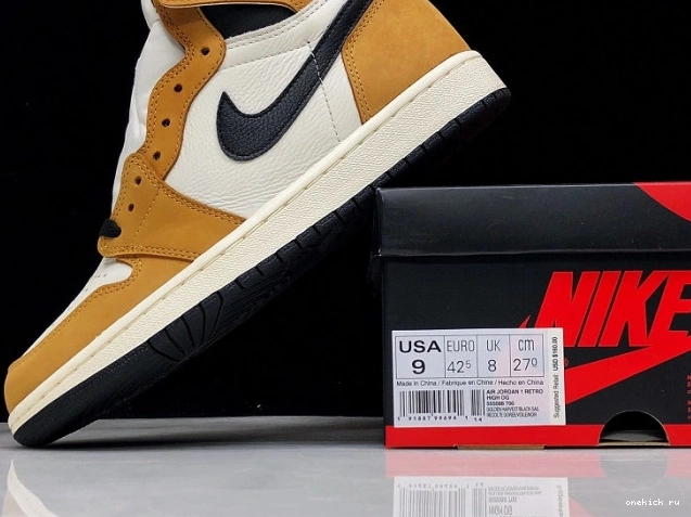 Chep Onekick Retro 1 the Jordan OG Air 555088-700 of Year Rookie High 0713